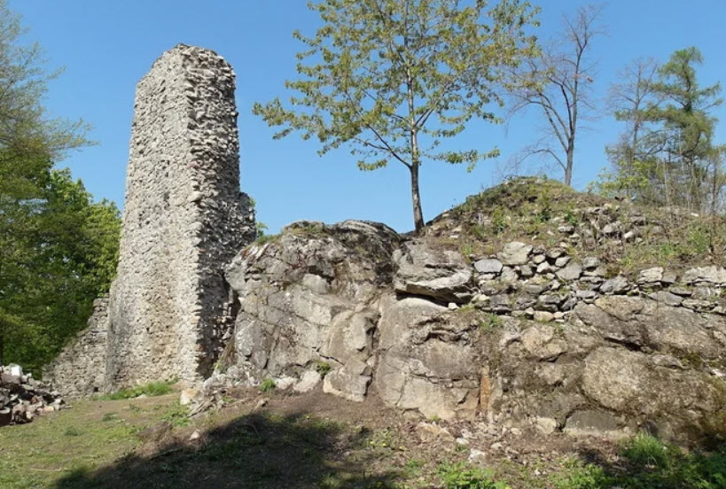 Zřícenina Hradu Oheb, Czech Republic (Czechia)